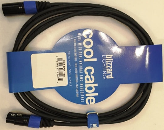 Blizzard Lighting DMX-5PIN-10Q / 10' 5-Pin DMX Cool Cable
