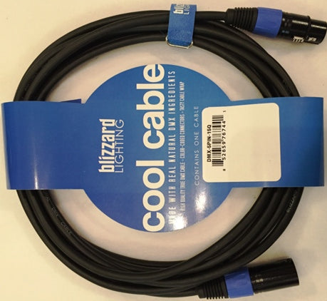 Blizzard Lighting DMX- 5PIN-15Q / 15' 5-Pin DMX Cool Cable