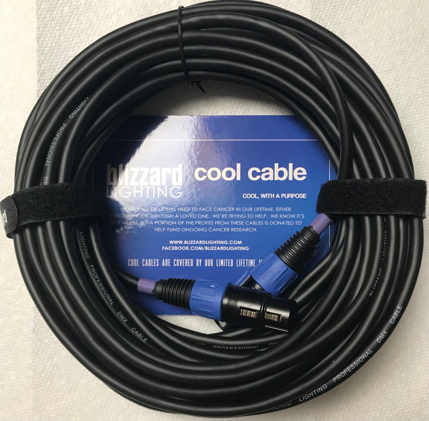 Blizzard Lighting DMX-5PIN-50Q / 50' 5-Pin DMX Cool Cable