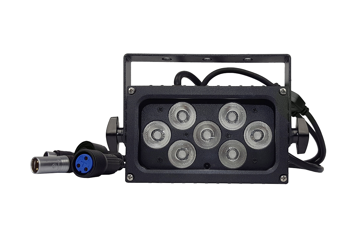 Blizzard Lighting Motif Sketch (B) Black Body Color with Remote IP65 Outdoor Use
