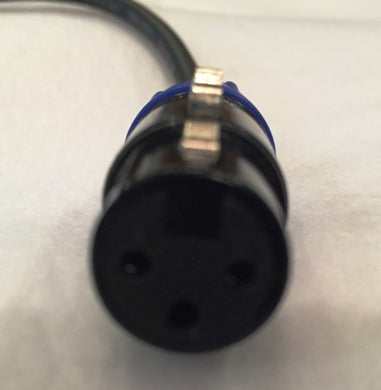 Blizzard Lighting DMX-5PIN-MALE-TURN 3-Pin Female to 5-Pin Male 1ft Cable DMX Cool Cable