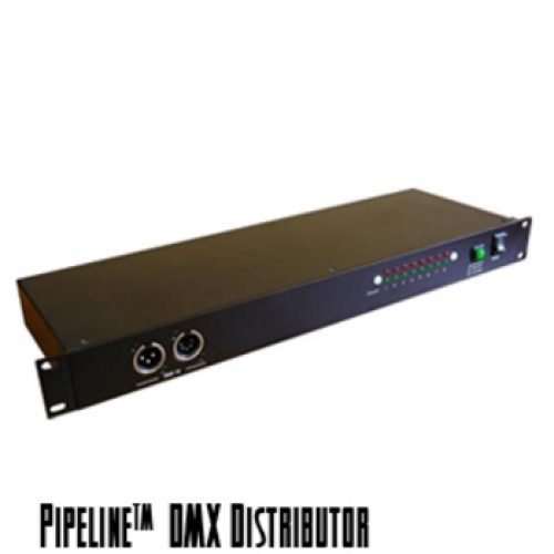 Blizzard Lighting Pipeline / 8-Way DMX Distributor with 2 Inputs and 8 Outputs