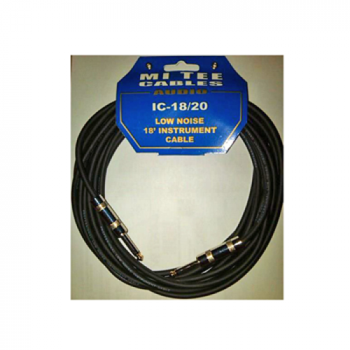 MI TEE Cables IC-18/20 18' Low Noise Instrument Cable