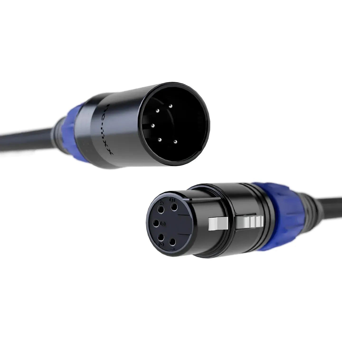 Blizzard DMX-5PIN-IP-5Q Cool Cable / IP Rated 5' 5-Pin XLR 22 Gauge DMX Cable