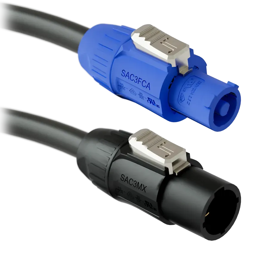 Blizzard PCT-PC-OUT / 3 FT PowerCON Female to PowerCON TRUE1 (compatible) Male 14AWG, UL approved