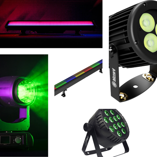 The Ultimate 2026 Guide to LED Stage Lighting: Blizzard Lighting, Moving Head Lights, Wireless LED Systems & DJ Stage Setup