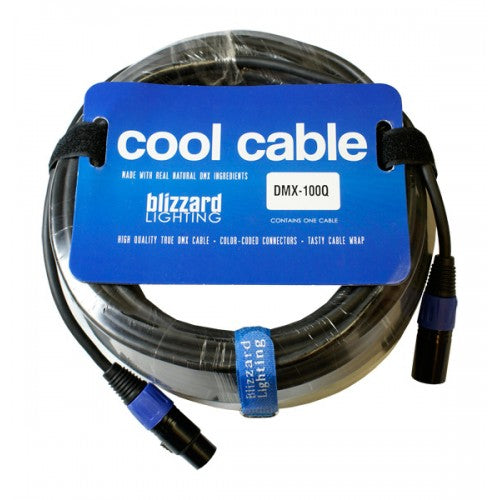 Blizzard Lighting DMX-100Q 100' 3-Pin DMX Cool Cable