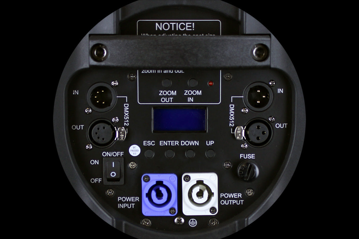 Blizzard Lighting Oberon Fresnel Zoom