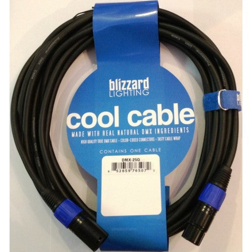 Blizzard Lighting DMX-25Q 25' 3-Pin DMX Cool Cable