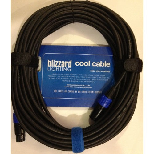 Blizzard Lighting DMX-50Q 50' 3-Pin DMX Cool Cable