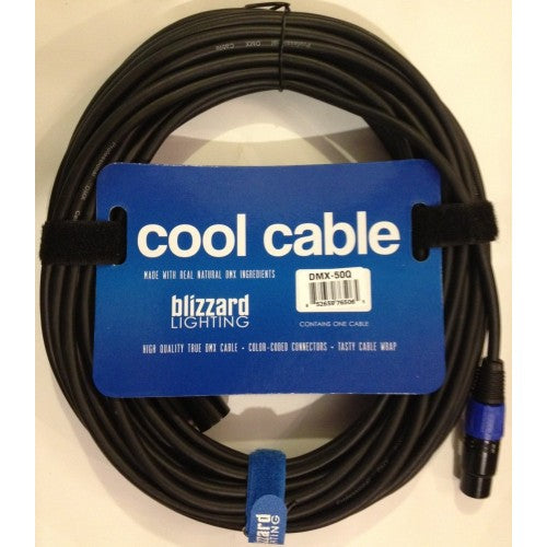 Blizzard Lighting DMX-50Q 50' 3-Pin DMX Cool Cable