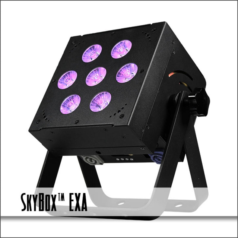 SkyBox EXA RGBAW+UV Color Mixing