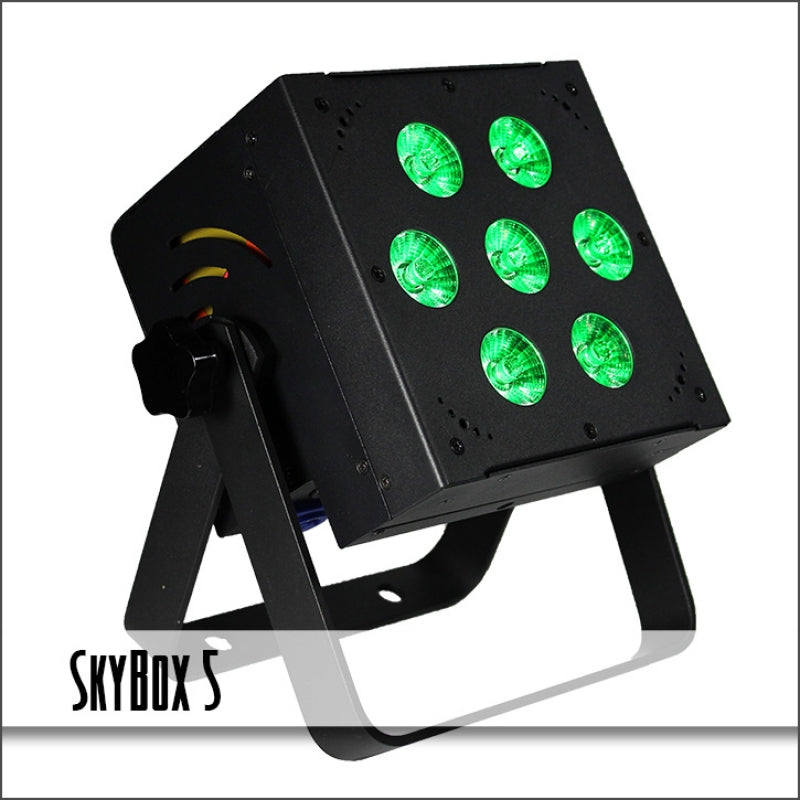 SkyBox5 7x 15-Watt 5-in-1 LED PAR Can